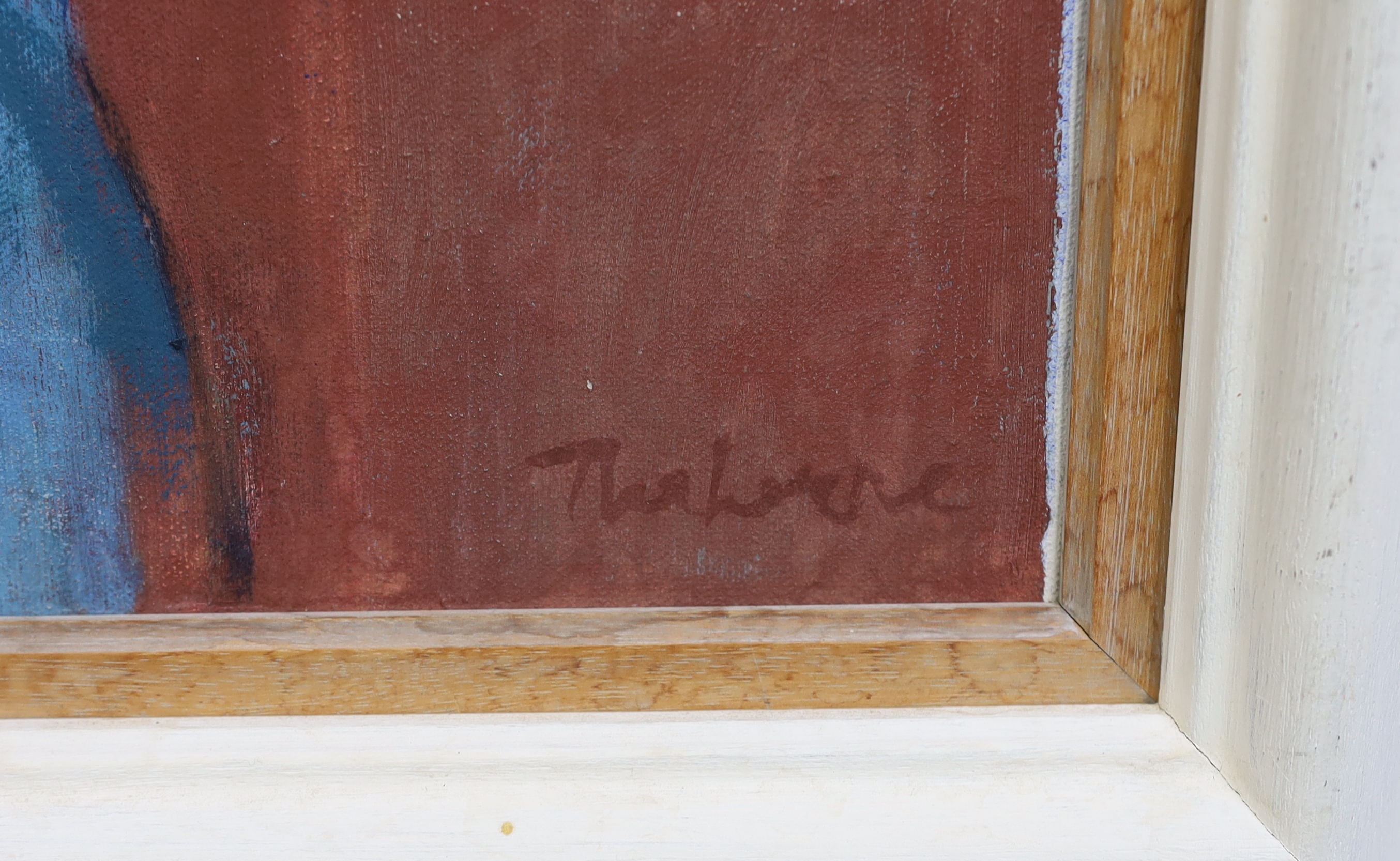Margaret Traherne (English, 1919-2006), 'Cherry Blossom', oil on canvas, 63 x 75cm